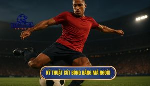 Kỹ thuật sút bóng bằng má ngoài