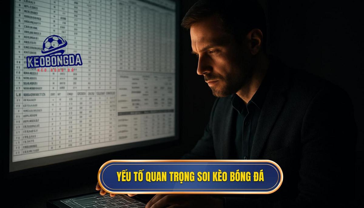 Các yếu tố then chốt khi thực hiện soi kèo bóng đá miễn phí