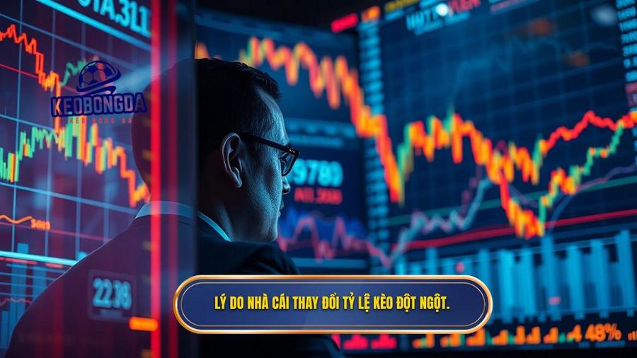 Lý do nhà cái thay đổi tỷ lệ kèo đột ngột.