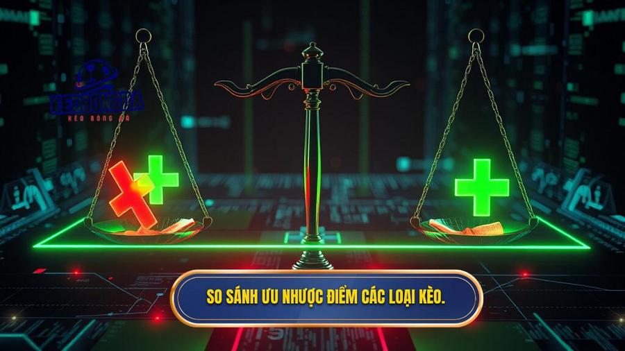 So sánh ưu nhược điểm các loại kèo.