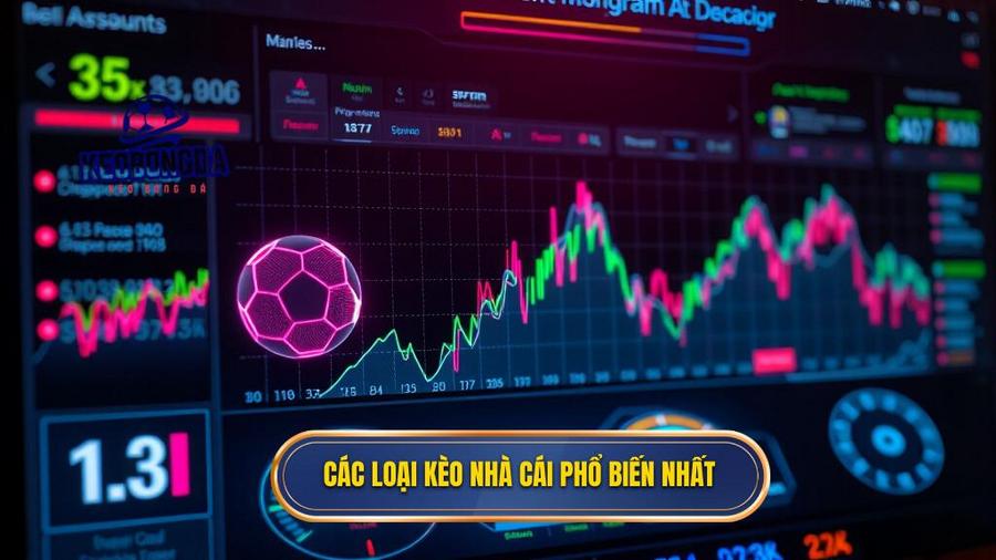 2. Các loại kèo nhà cái phổ biến nhất