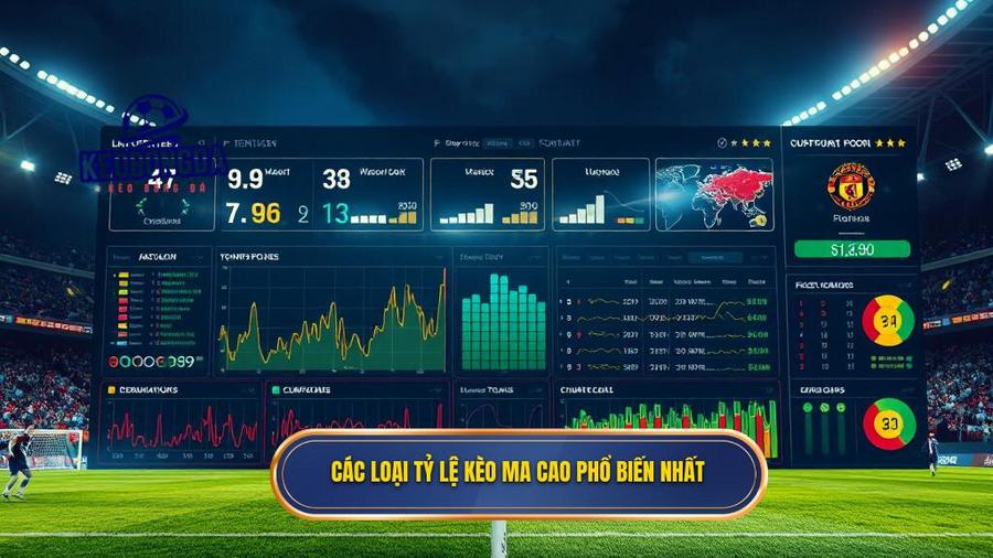 2. Các loại tỷ lệ kèo Ma Cao phổ biến nhất